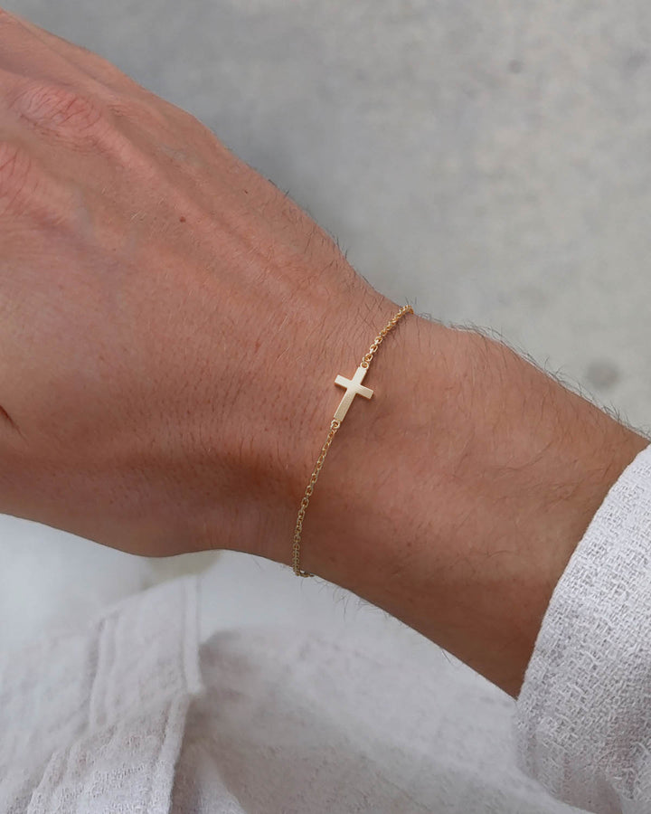 Men's Cross Bracelet