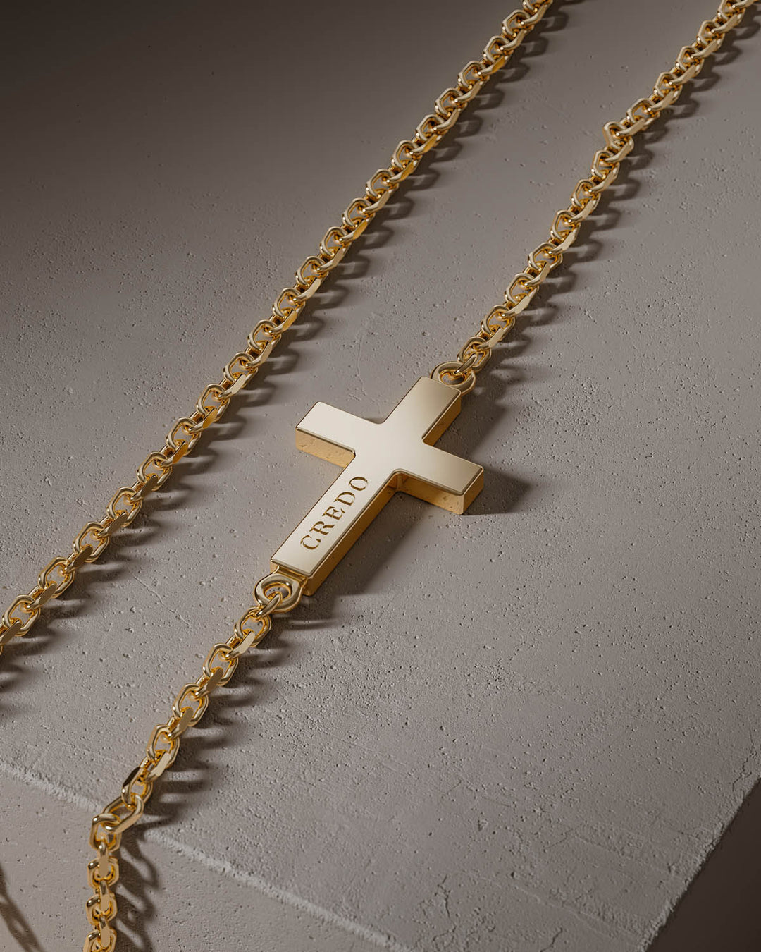 Women's Side Cross Necklace