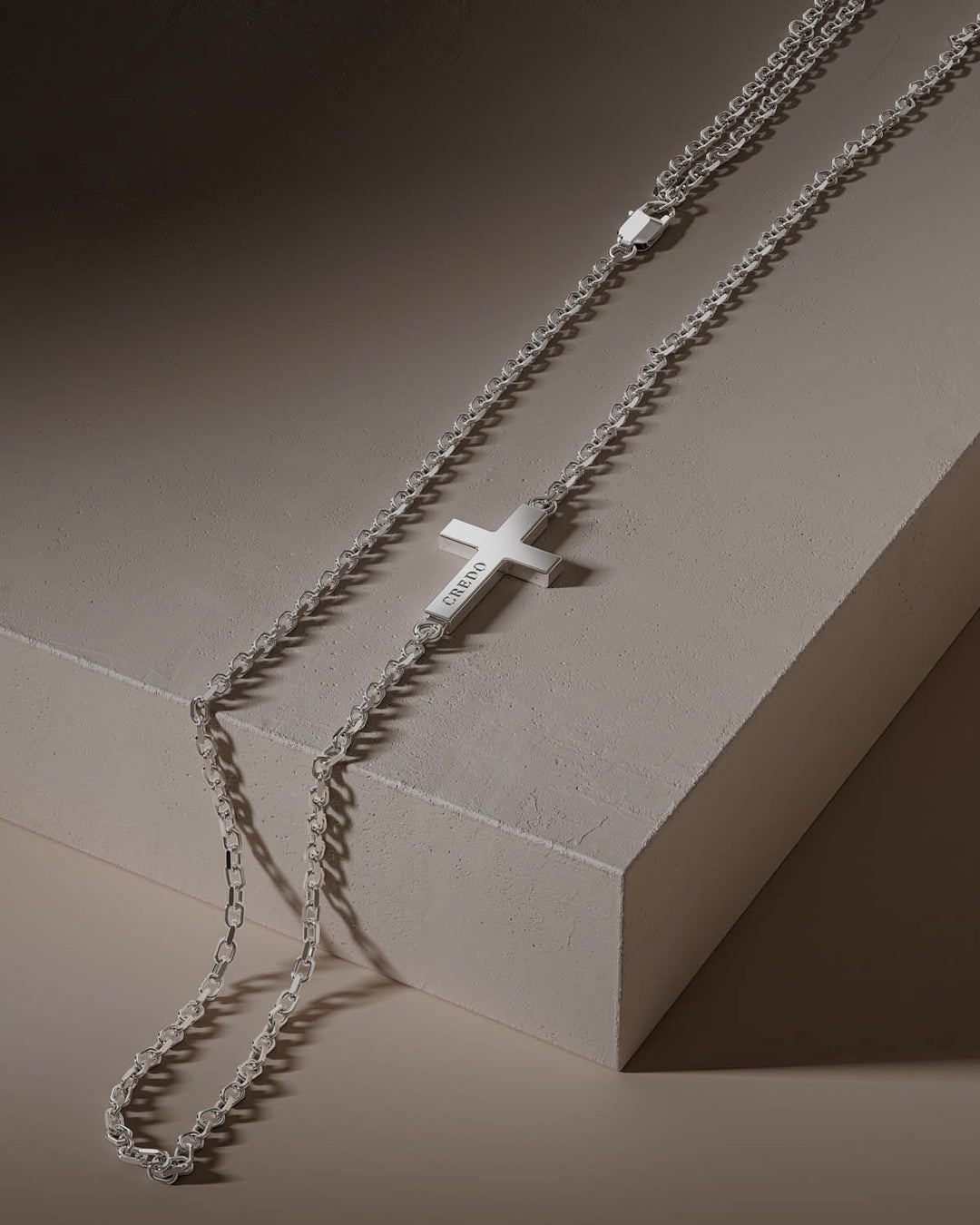 Women's Side Cross Necklace