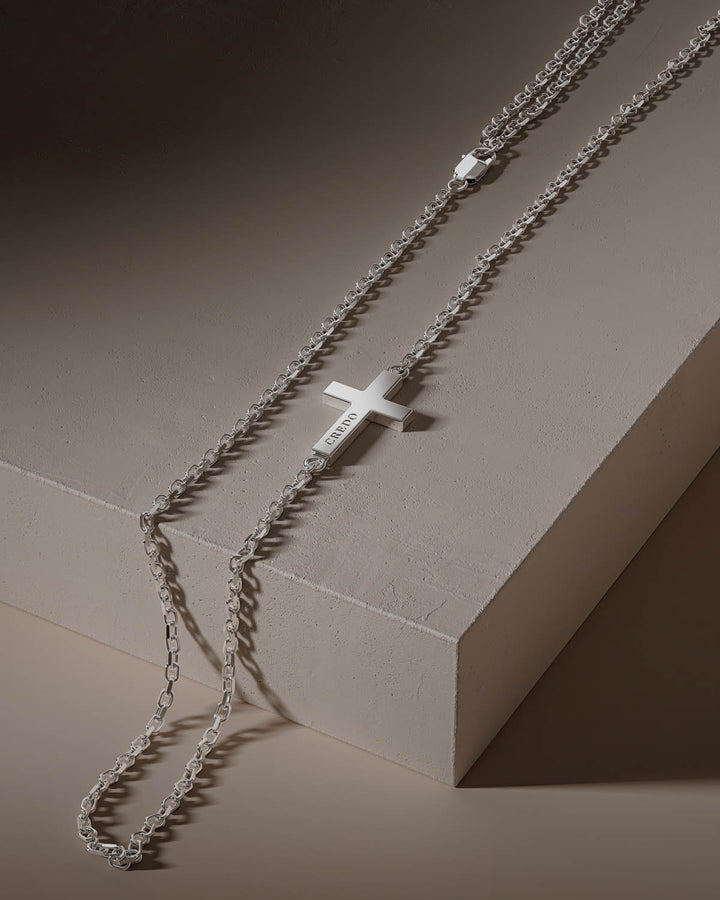 Women's Side Cross Necklace
